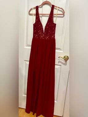 LuLu's Make Way for Wonderful Dress - Berry (XS)